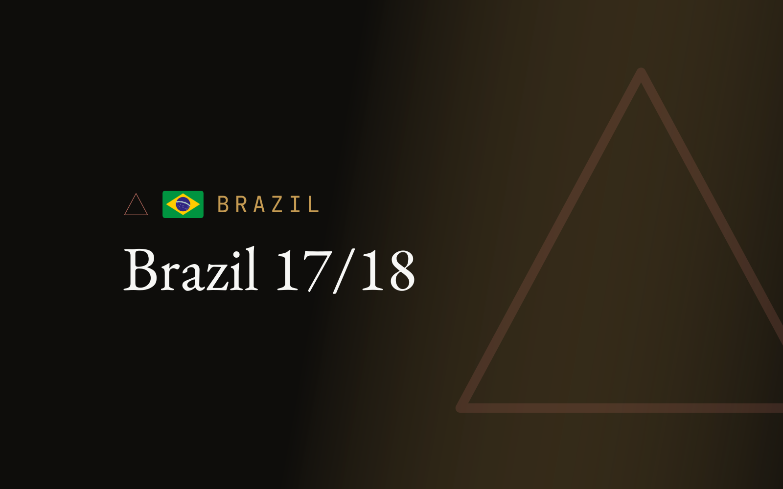 Brazil 17/18