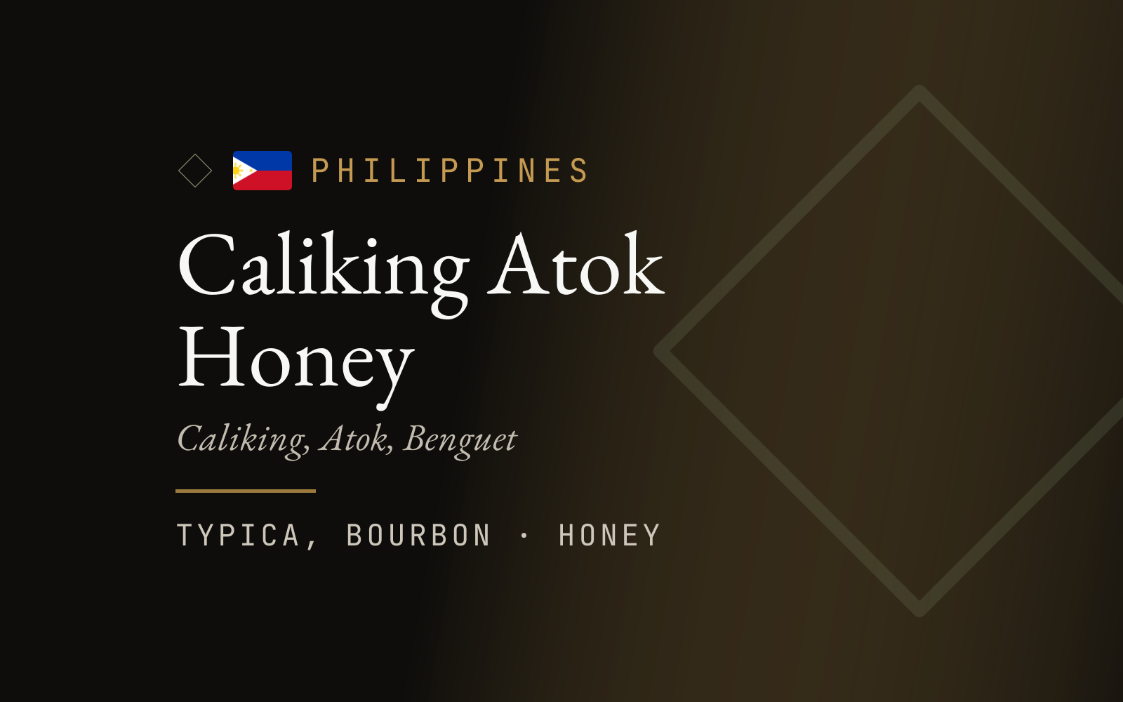 Caliking Atok Honey