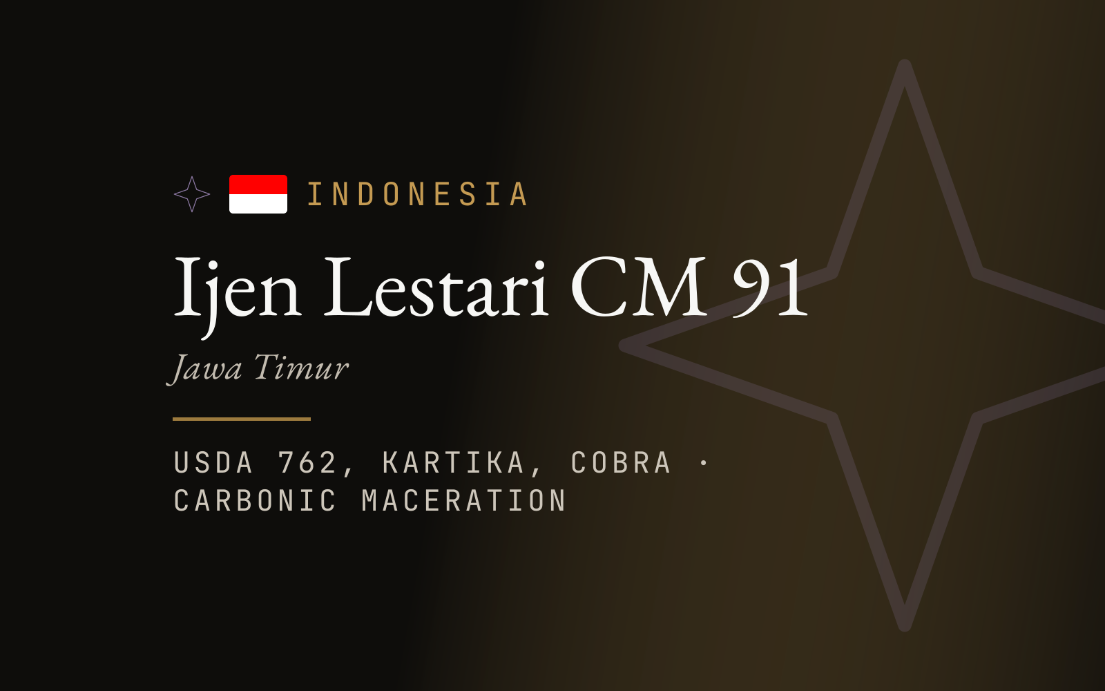 Ijen Lestari CM 91