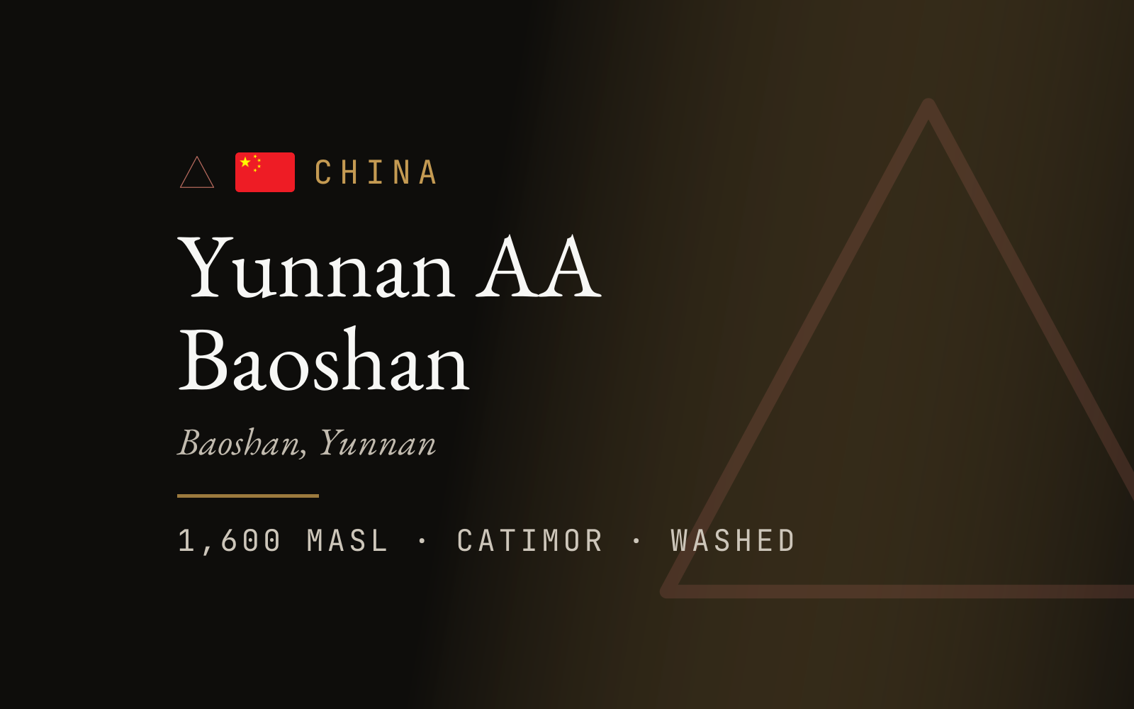 Yunnan AA Baoshan