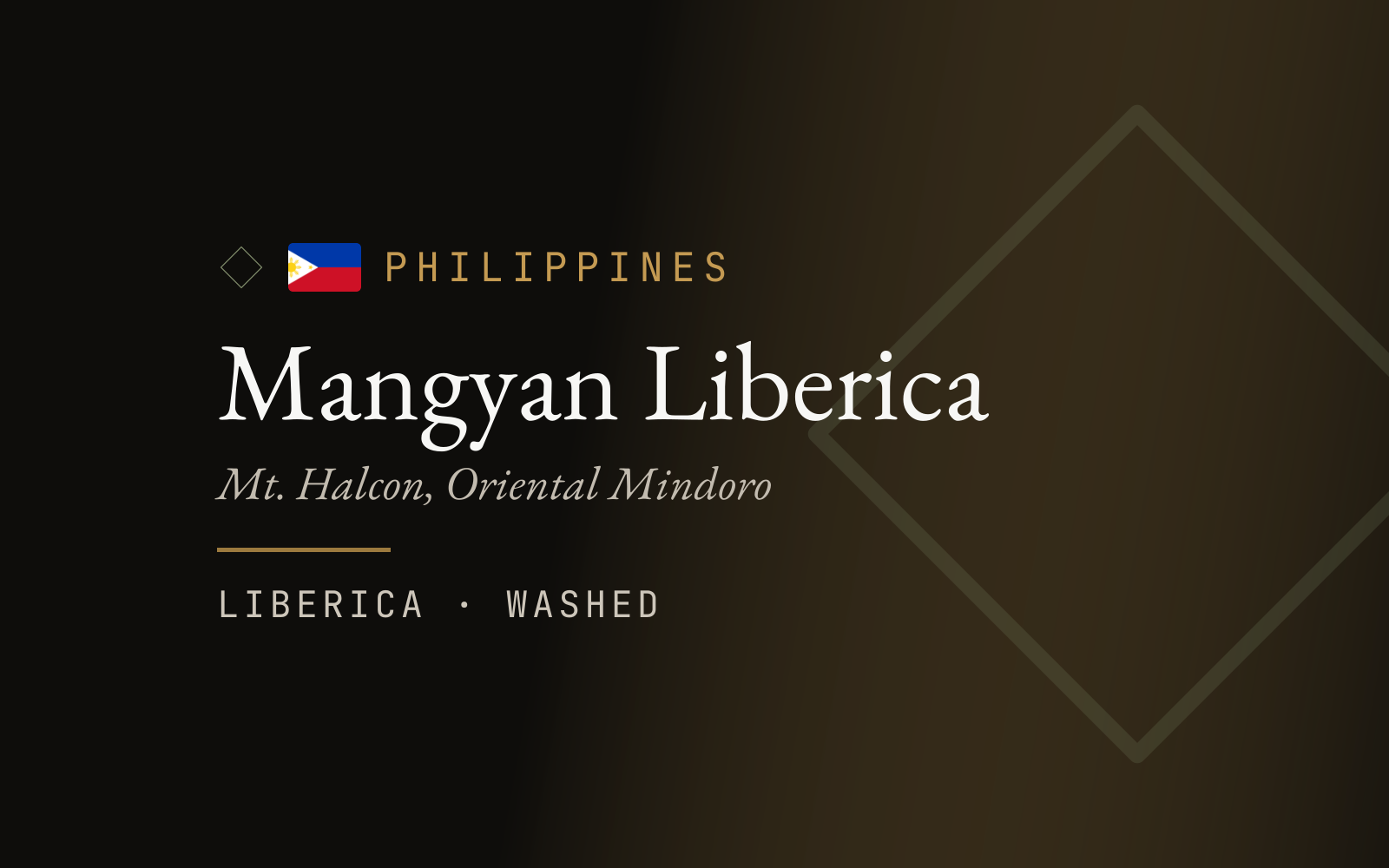 Mangyan Liberica