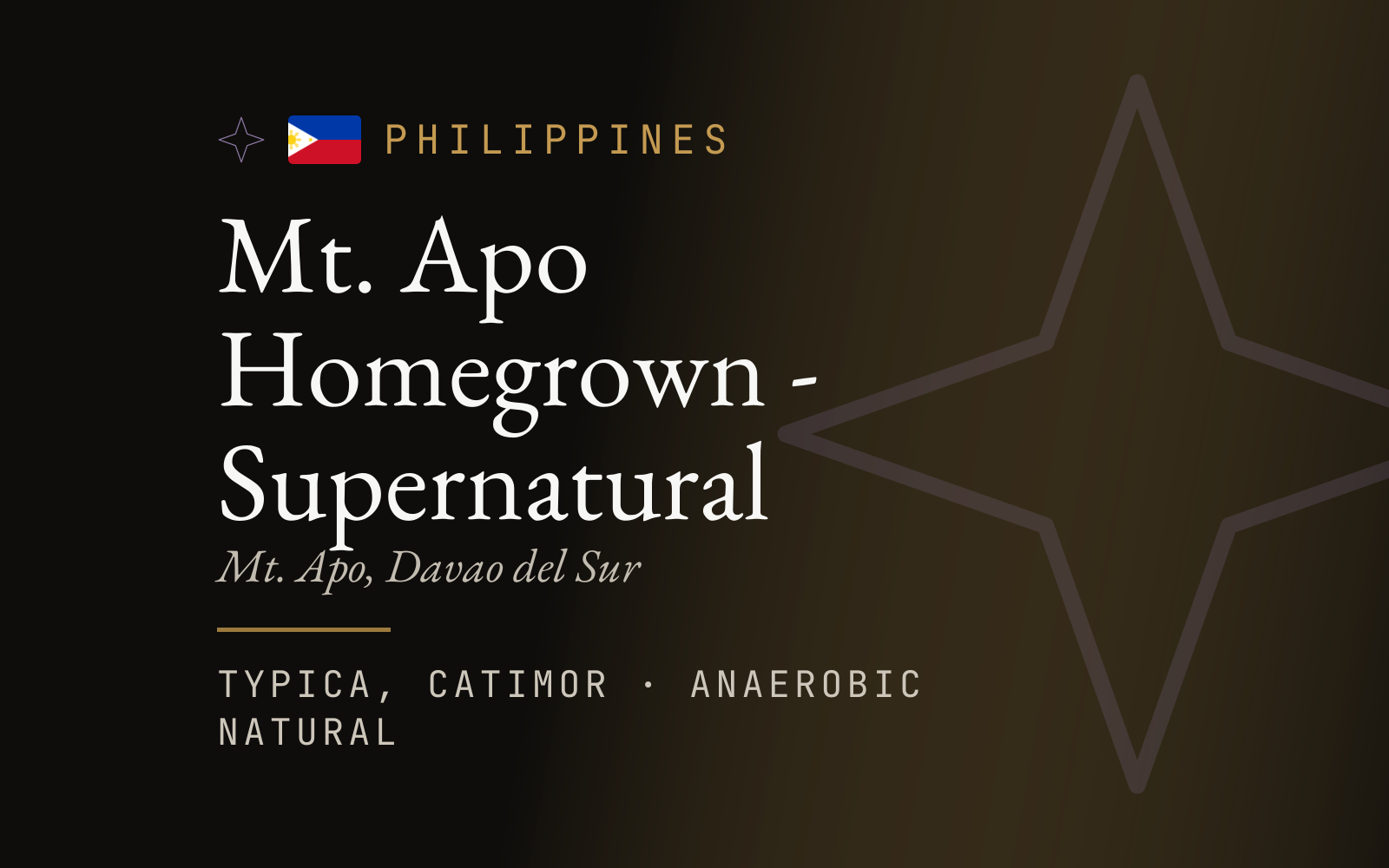 Mt. Apo Homegrown - Supernatural