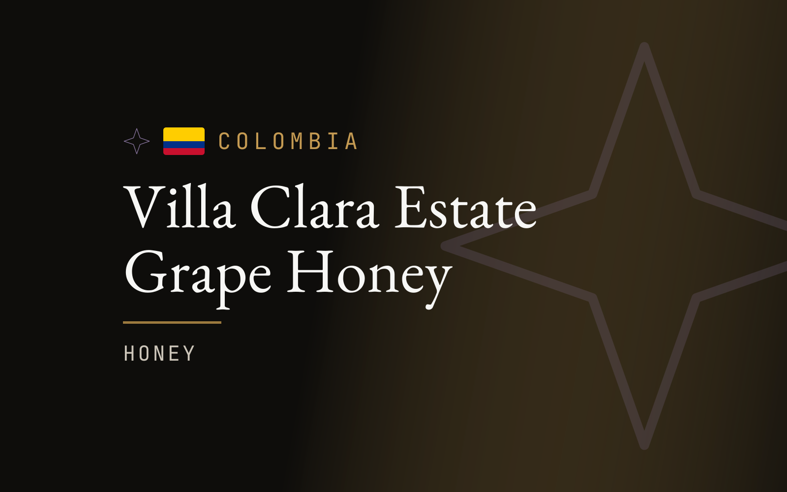 Villa Clara Estate Grape Honey